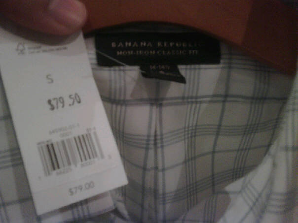 banana republic reverse sale