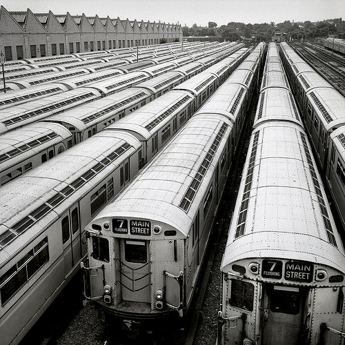 subway trains